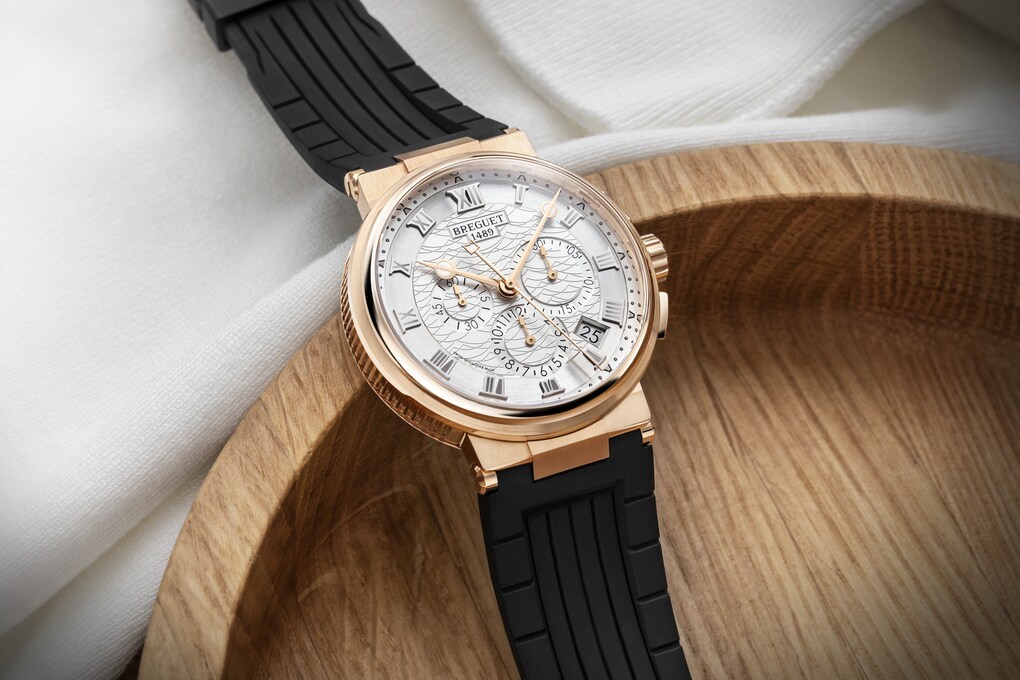 Montres Breguet | Marine Chronographe 5527 | 5527BR/12/5WV